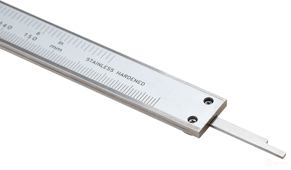 Штангенциркуль нониусный 0-300 мм/0-12"; 0,05 мм/1/128"