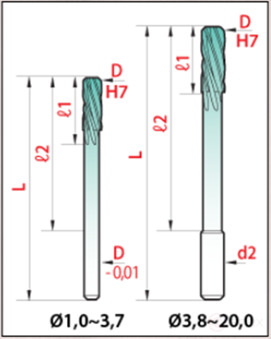 Развертка машинная 8650 6