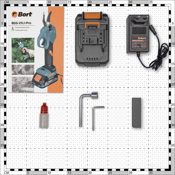 Секатор аккумуляторный BORT BGS-21Li-Pro