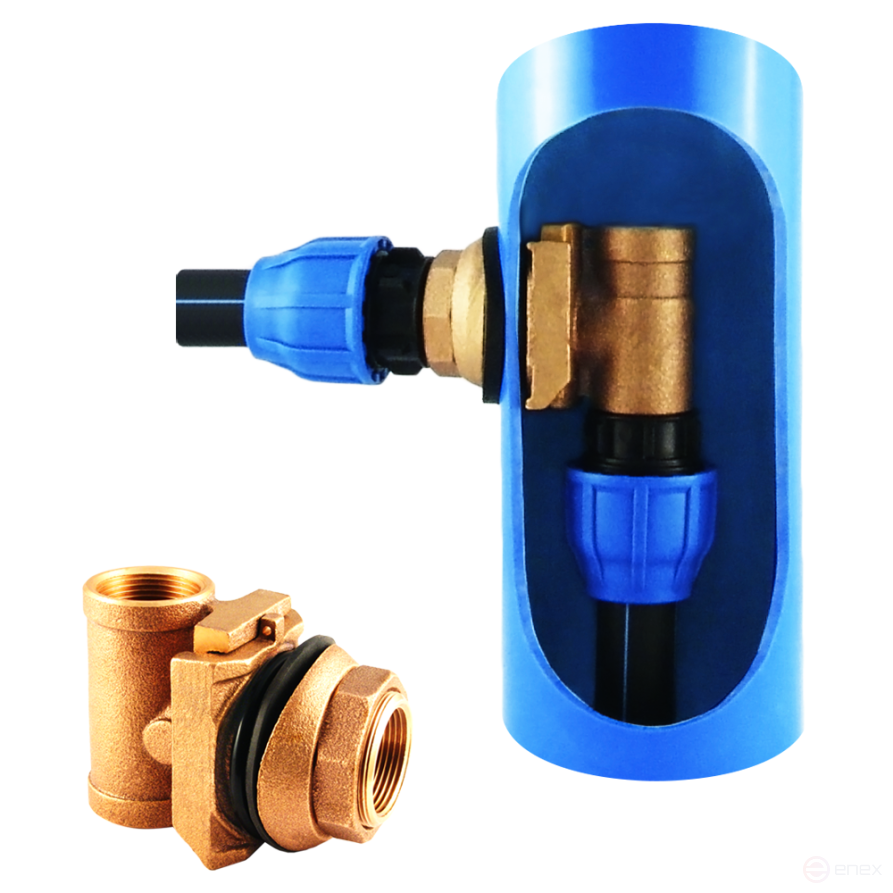 ADS-32, BP-0110 Адаптер для скважины подкл. 1 дюйм