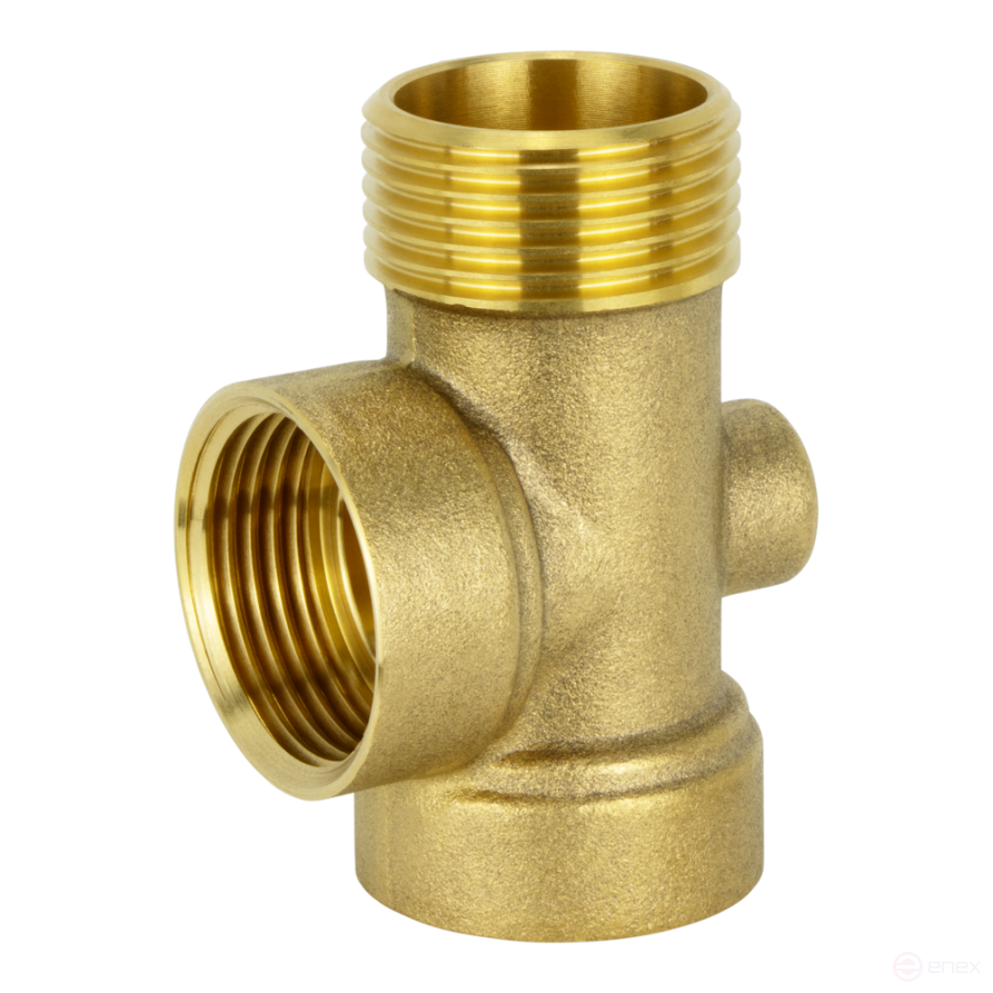 TBC3-4 WAYS, Переходник латунный с 4 подключениями (1