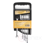 Набор гаечных комбинированных трещоточных ключей НТК-5 (8-14)