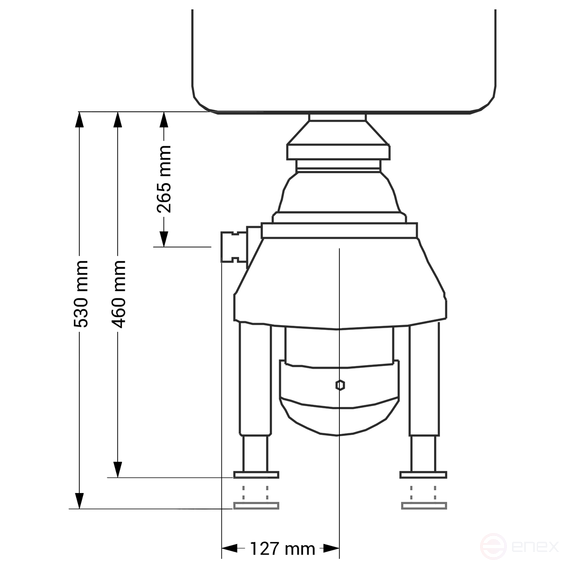 Измельчитель пищевых отходов BORT Ultimate 2000