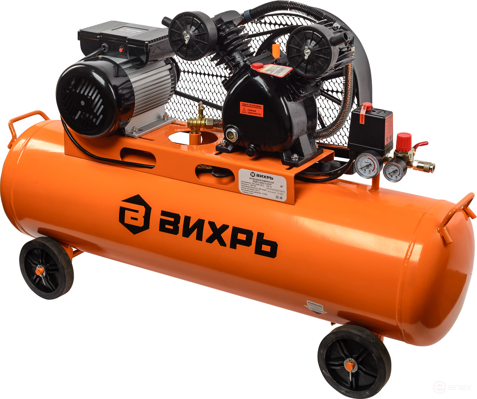 Компрессор ВИХРЬ КМП-400/100Р