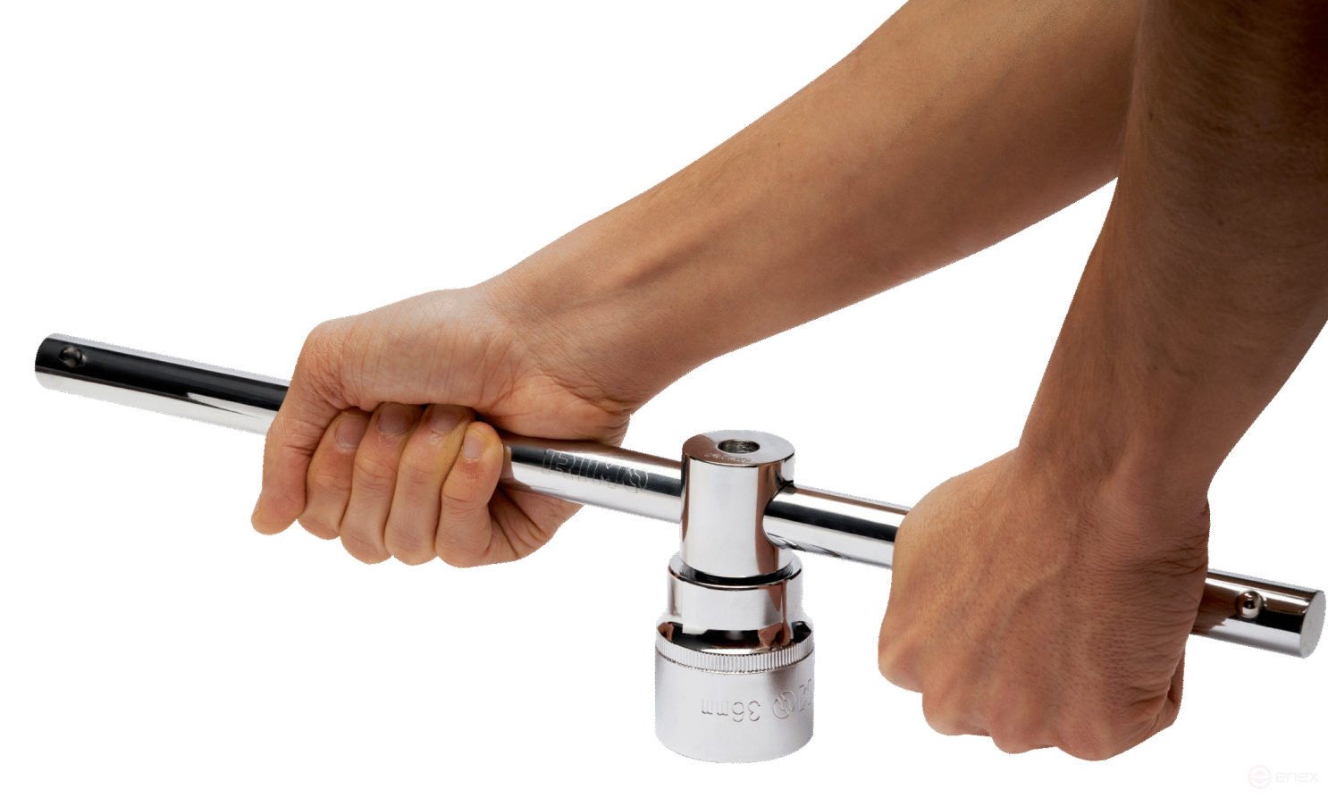 Sliding T-shaped handle 3/4";