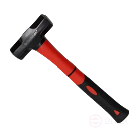 Sledgehammer with fiberglass handle, 1.8 kg