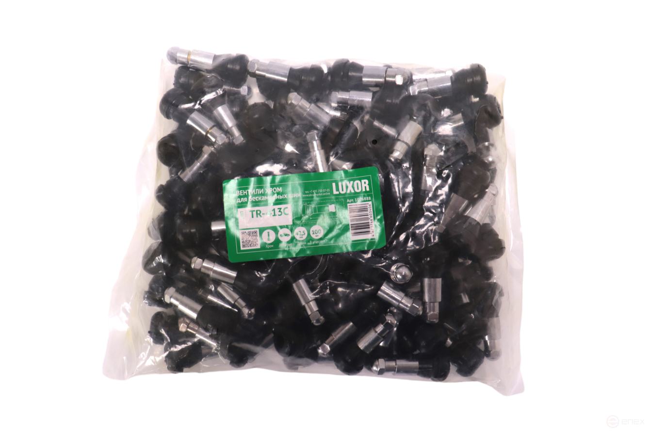 ACG TR-413С Вентиля LUXOR б/к хромированные БЮДЖЕТ L=32 мм, d отв=11,3 мм L max=42.5mm (100шт/уп) 1026888