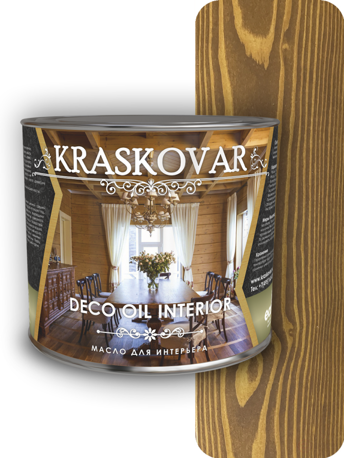 Kraskovar Deco Oil Interior Oil Juniper 2.2 l.