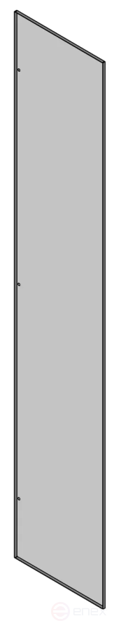 MULTICOLOR Панель боковая (2000) для корпуса IP54 (ШхВ) RAL 7035