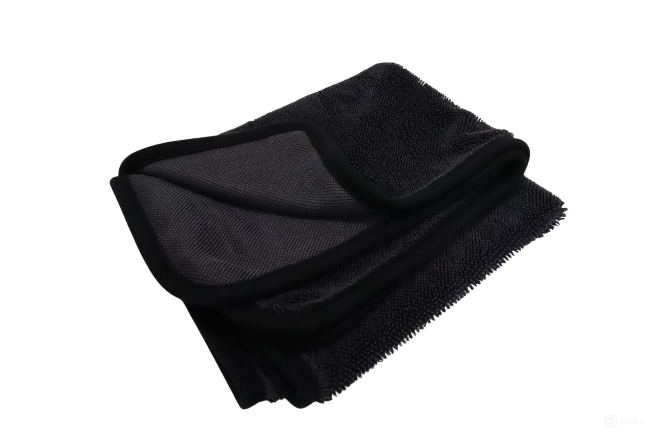 ACG DELIKA Полотенце из микрофибры для деликатной сушки поверхностей автомобиля СЕРАЯ 45x70 см 1022775