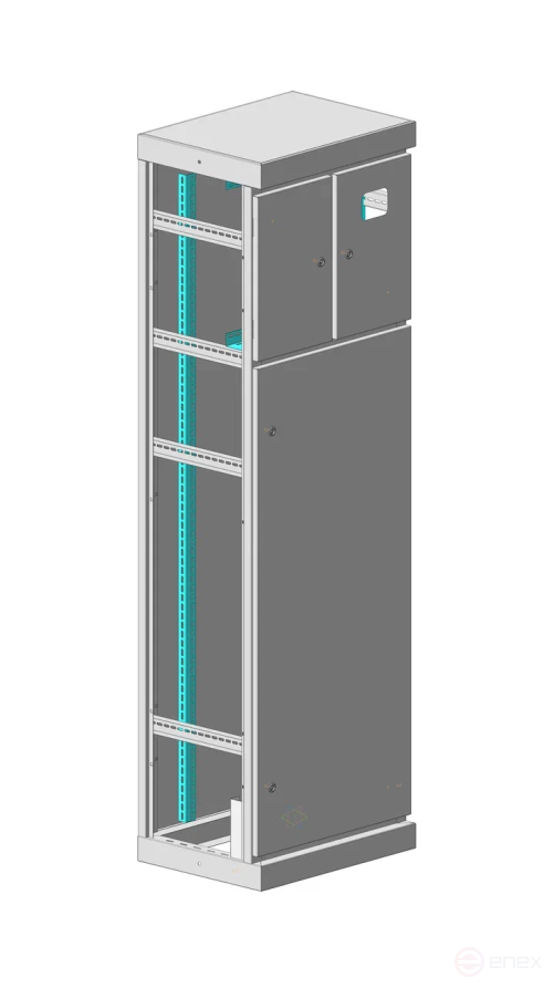 MULTICOLOR Корпус ВРУ-3 (800x1800x600) (ШхВхГ) IP31 RAL 7035; без монтажных панелей