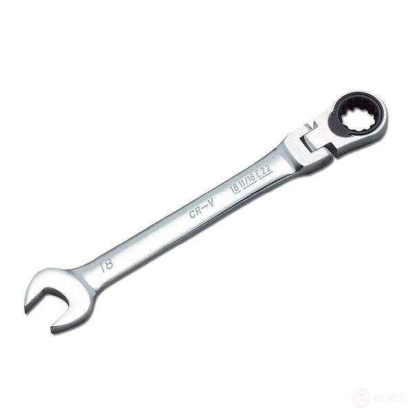 Combined hinge wrench with ratchet Honidriver 11 mm