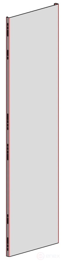 MULTICOLOR Single mounting plate (1000x2000) (approx.) IP31 (WxDxH) Soc 1.5 mm