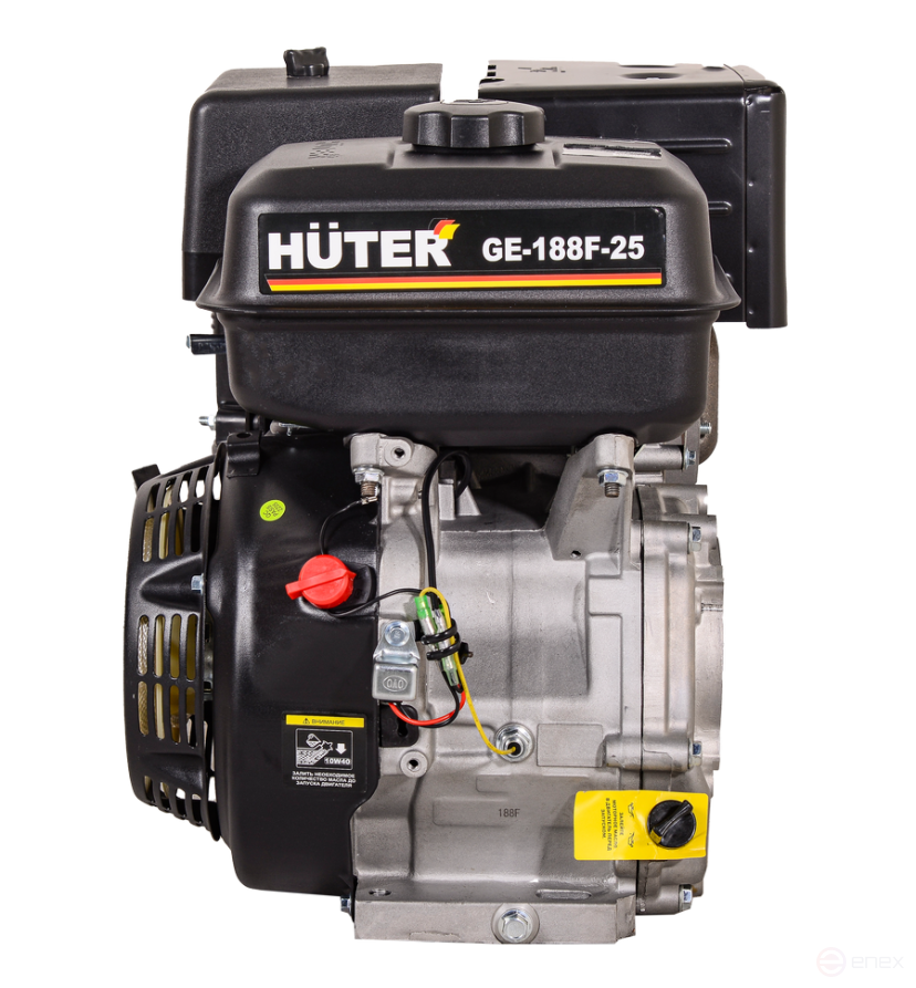 Двигатель бензиновый HUTER GE-188F-25