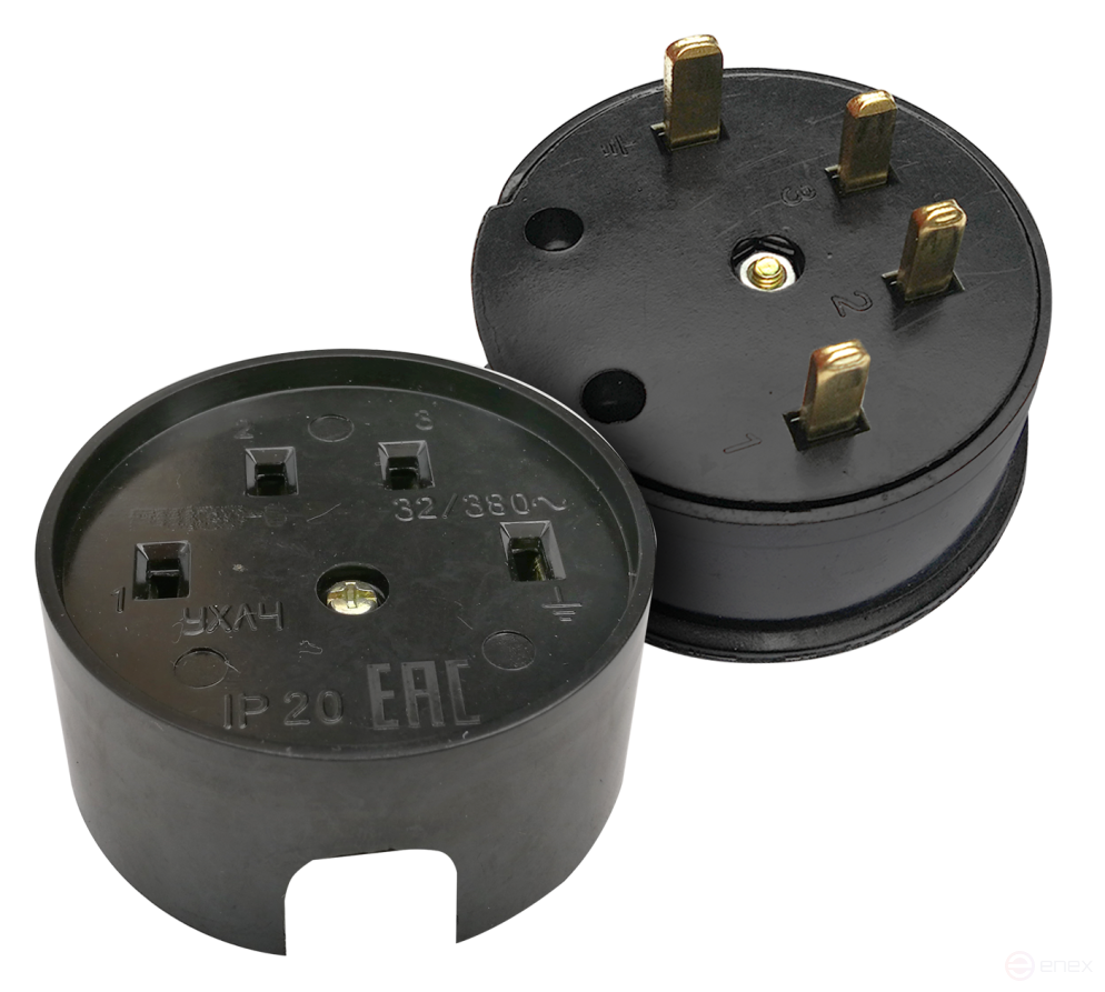 Plug Furnace RS/HS Carbolite 25A 380V Black 9112 IN HOME