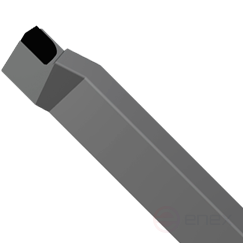 Резец проходной упорный изогнутый ГОСТ 18879-73 Т15К6 40х25х200 левый