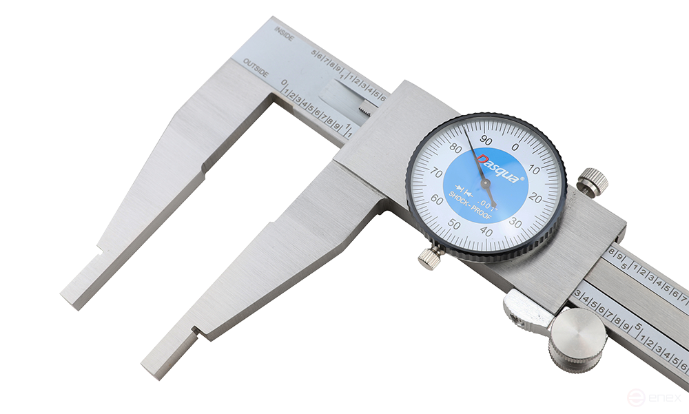 Штангенциркуль с круговой шкалой для сложных условий применения 0-500 мм; 0,02 мм