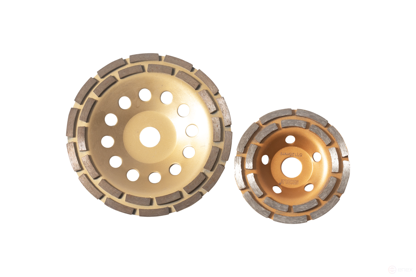 Diamond Stripping Cup Skole Segment 125 mm with Flange M14 AK1-125M14