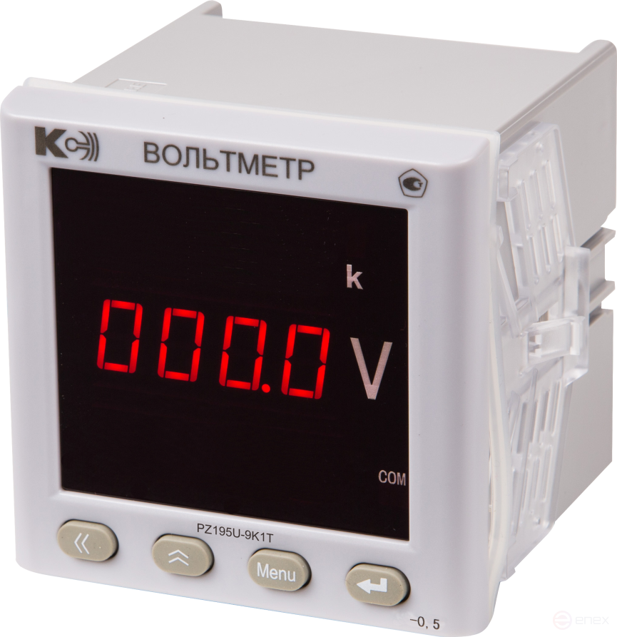 Voltmeter PZ195U-9K1T-00101-500V-4...20mA-K-0.2