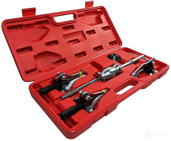 Puller internal and external 3 grippers with reverse hammer TA-D1031 AE&T