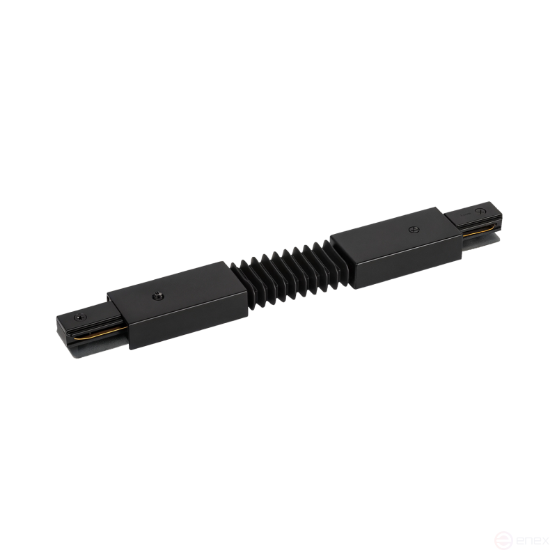 Коннектор гибкий FRB200-BL для шинопровода RB черный IN HOME