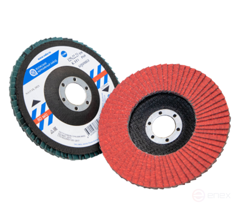 Круг лепестковый торцевой КЛТ 1 125х22,23 керамика P80 CARBODISK