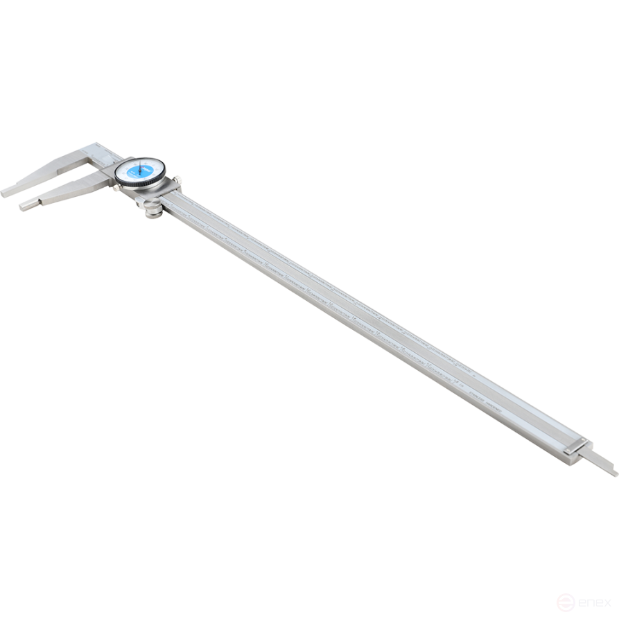 Штангенциркуль с круговой шкалой для сложных условий применения 0-500 мм; 0,02 мм