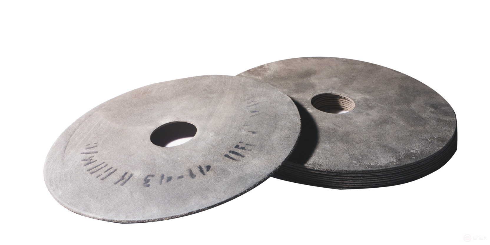 Cutting circle on vulcanite bundle 175x1x32