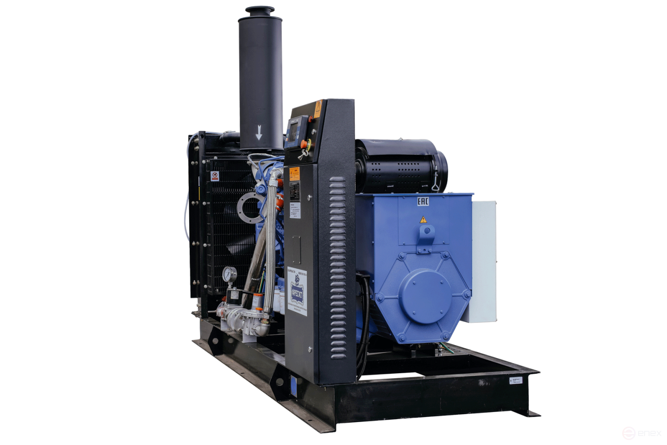 AG-100-Yuchai gas piston power plant in a casing