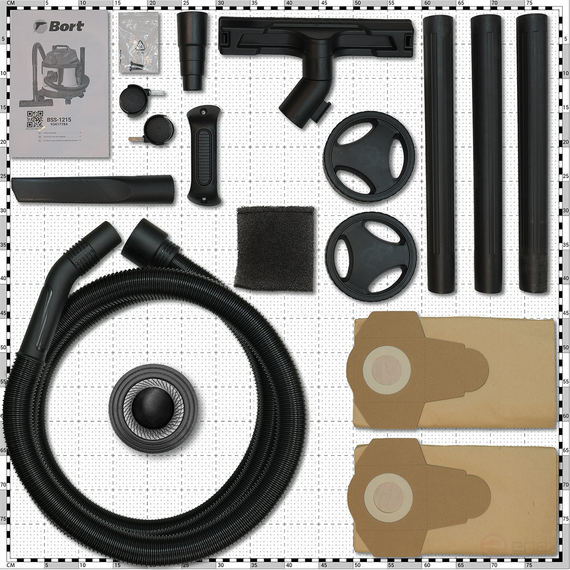 Пылесос для сухой и влажной уборки BORT BSS-1215