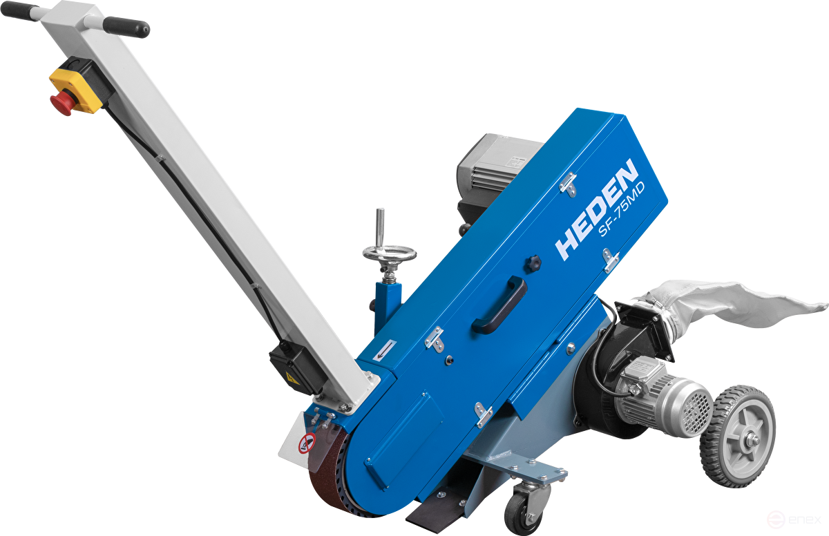 Мобильный ленточный шлифовальный станок Heden SF-75MD