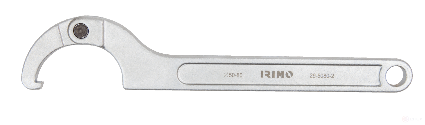 Ключ для шлицевых гаек с крюком 50 - 80 мм