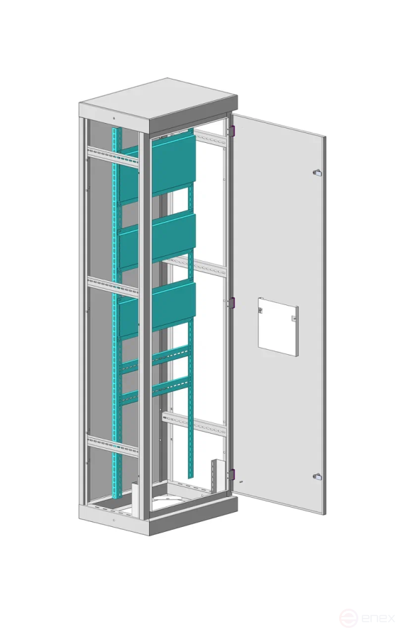 MULTICOLOR Housing VRU-1 600x2000x450 WxHxD IP31 RAL 7035