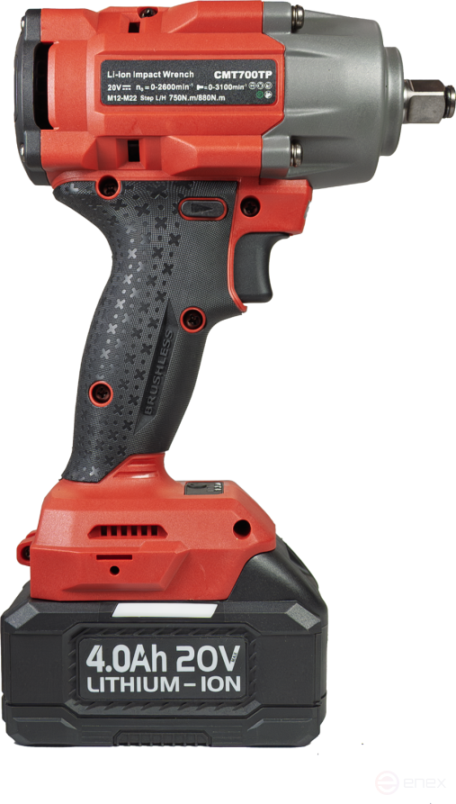 CMT700TP Аккумуляторный ударный гаковерт max. 880 N.m