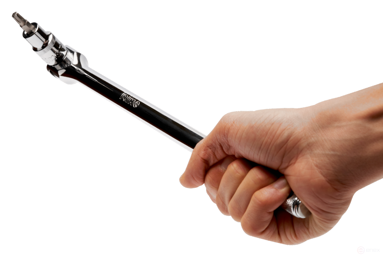 Шарнирная рукоятка 1/2, 375 мм