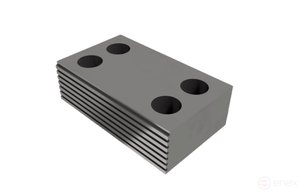 Упор с рифлением h53R 118x70 HRC60