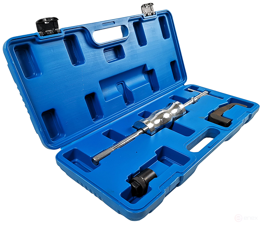 Съемник инжекторов обратный молоток (3 предмета) TA-D1119-1 AE&T