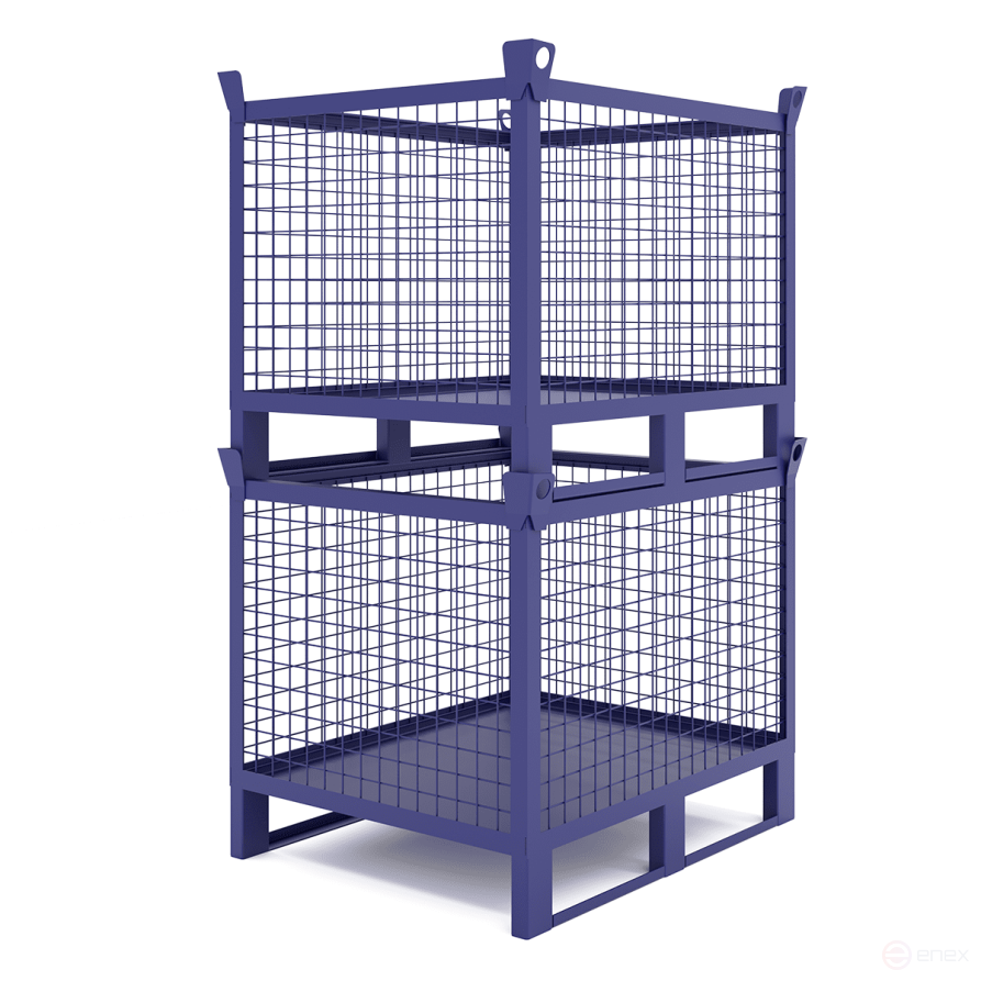 A container for storing an all-welded X 1 800x600x700mm.