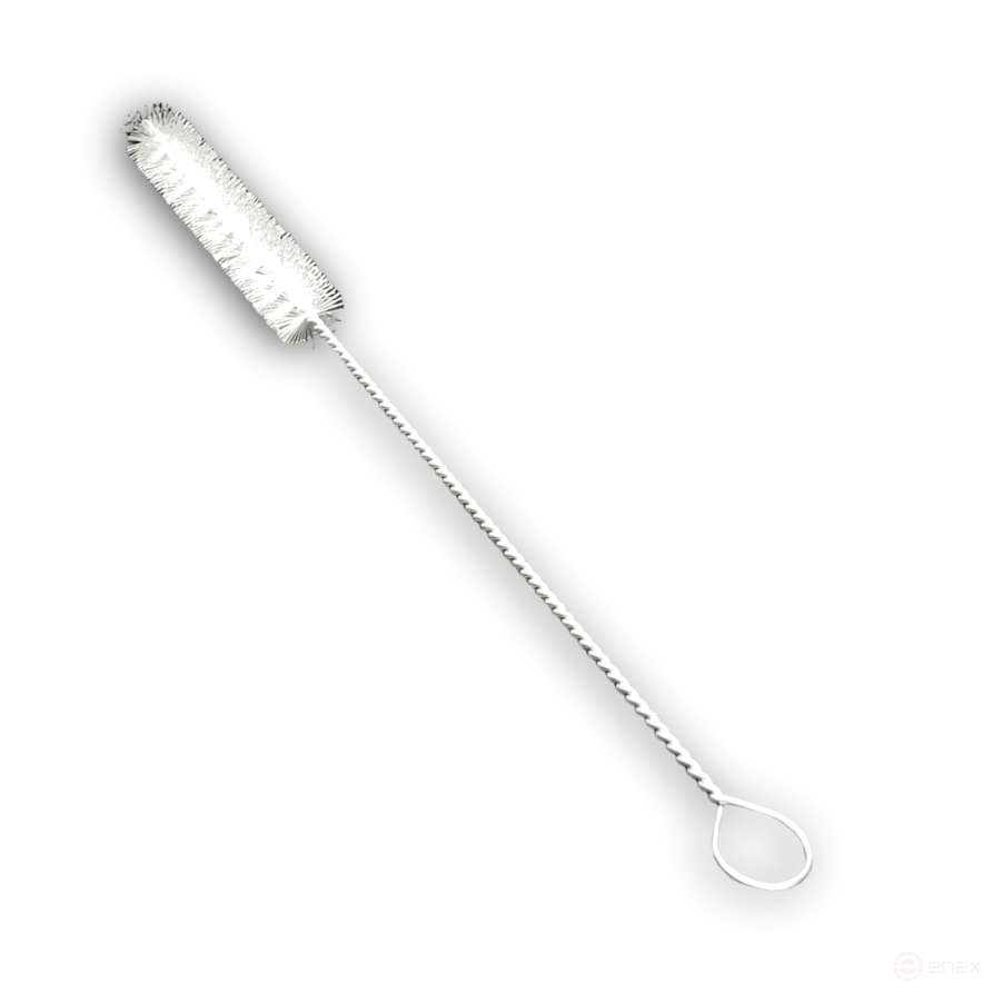 IBZ brush ruff, 300*100 mm, diameter 25 mm, nylon, transparent straight 0.35 mm, shank 2.0 mm