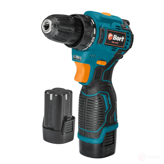 Дрель-шуруповерт аккумуляторная BORT BAB-16-BLK (2x2Ah+ЗУ)