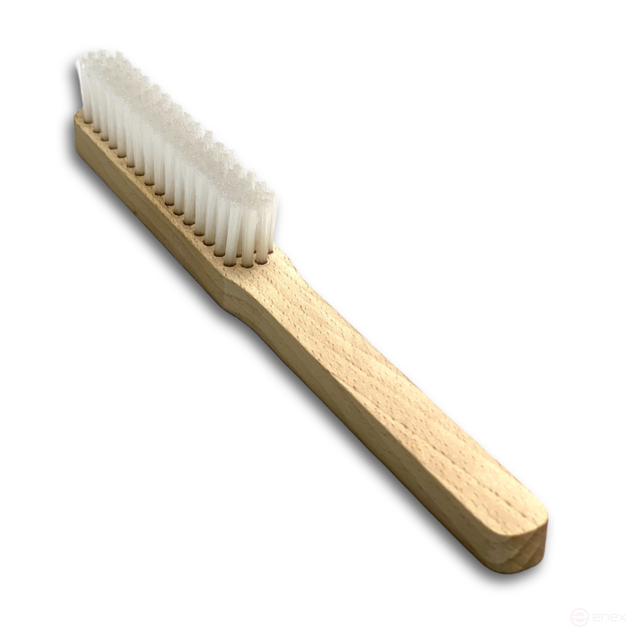 Manual brush, 4 row, 225x20 mm, straight nylon frame 0.30 mm, pile height 20 mm