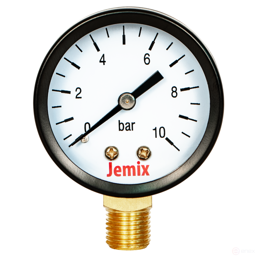 XPS-R-10, Манометр (боковое подключение), 0 - 10 бар, диаметр Ø 50 мм.