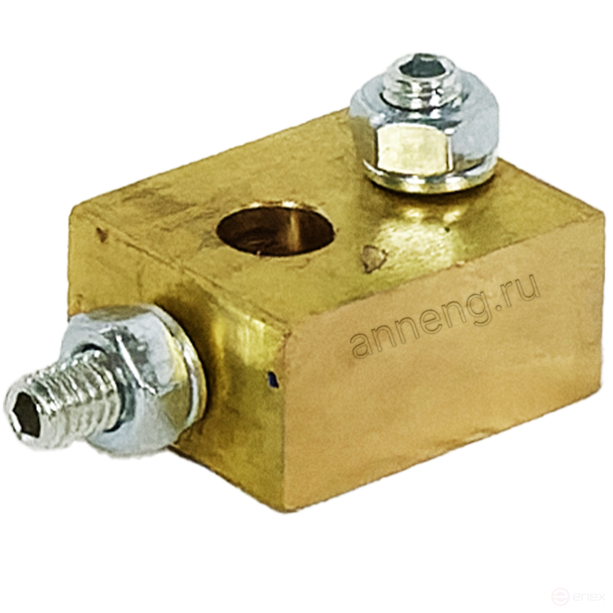 Socket power input terminal (brass) for HFP56 240A, 56EJ-2