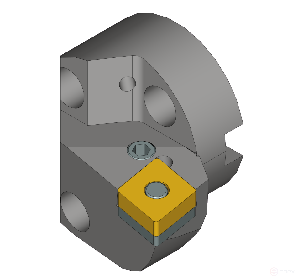 Replaceable turning head (IR-674)