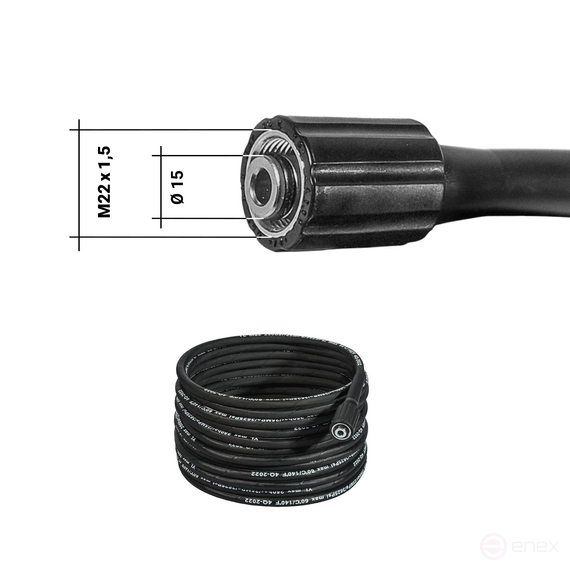 Шланг высокого давления BORT BHS-10-Steel