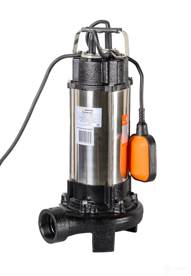 Насос фекальный ВИХРЬ ФН-2200Л