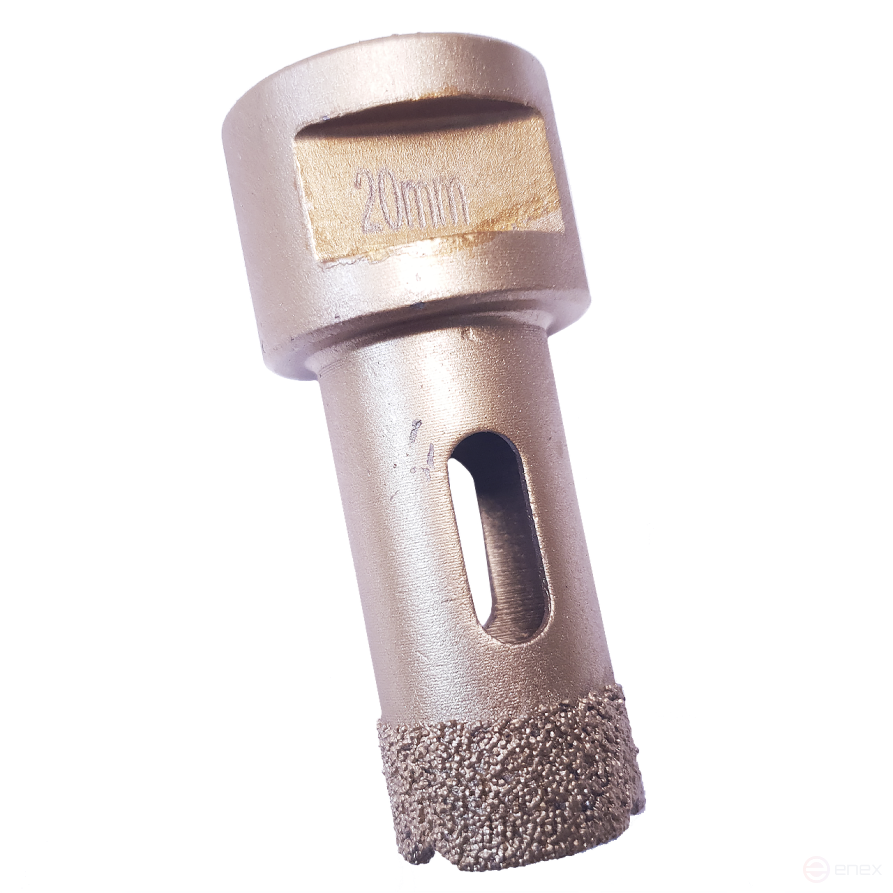 Коронка алмазная универсальная для УШМ 20мм х М14, Чеглок (21/252)