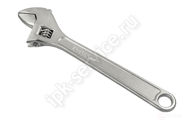 Adjustable wrench 300 mm chrome-plated KR-36