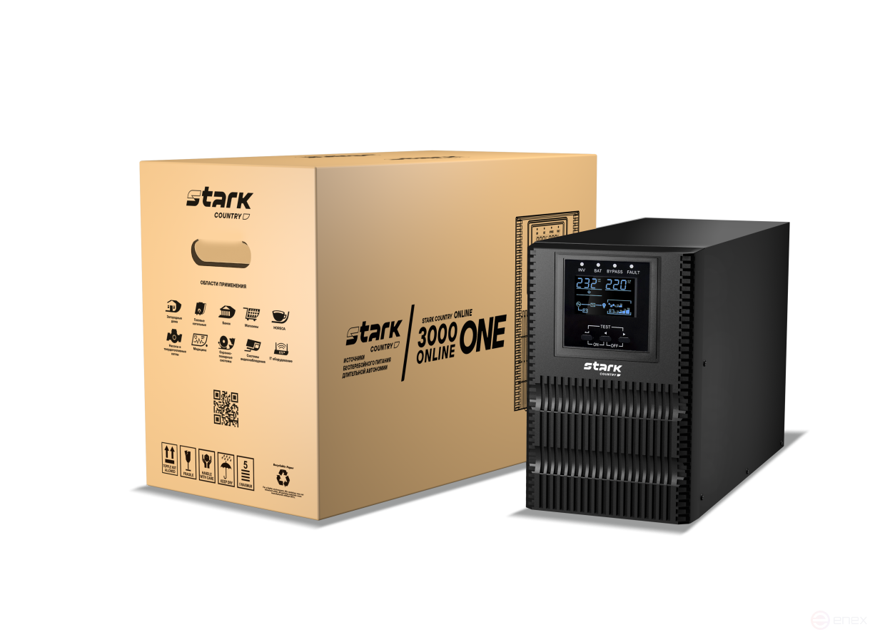 Uninterruptible power supply STARK COUNTRY 3000 ONLINE ONE