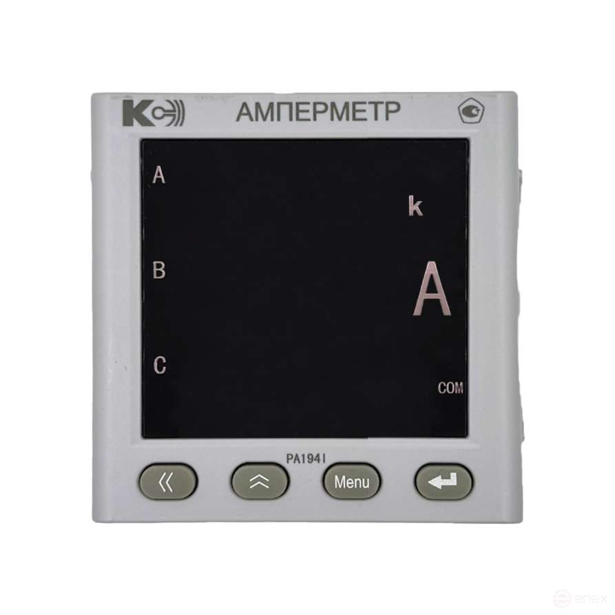 Ammeter PA194I-9K4T-00301-5A/5A-4...20mA-K-0.2
